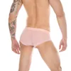 Underpants FULSURPRIS 4 Pcs/lot Men's Ice Silk Seamless See Through Briefs Panties Mesh Comfortable Breathable Underwear