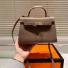 5A calidad dama bolso diseñador mujer bolsos de hombro diseñadores bolsos dama cuero genuino tote oblicuo platino portátil 25 cm bolso crossbody picotin bolsa