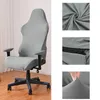 Elastik Ofis Sandalye Oyun Sandalyesi için Koltuk Kapakları Kapak Spandex Bilgisayar Sandalyesi Slipcover Koltuk Koruyucu Koltuk Kapağı 240104