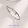 Lüks Bangle Designer Takı Man bilezik yüksek kaliteli araba çember altın kafa ve kuyruk elmas tırnak bileziği baskısı elle kiralanmış charact orijinal kutu var