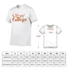 Men's Polos Pitzer College T-Shirt Aesthetic Clothes Vintage T Shirt Man Sweat Shirts Men