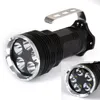 Torches 50 W ultrafioletowa latarka 5 UV LED 395 Nm Purple Light Torch Linterna Użyj baterii 4*18650 z ładowarką USB