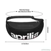 Aprilia Racing Fanny Pack for Men Women Unisex Casual Waist Bag Running Hiking Travel Walking Sport Fishing Packs 240103