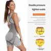 Fajas moldeadoras de cuerpo completo para mujer, Body adelgazante con entrepierna abierta, entrenador de cintura con corsé, ropa interior moldeadora, funda de recuperación posparto 240104