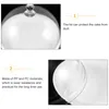Dinnerware Sets Clear Cake Tray With Lid Stand Dome Plate Fruits Serving For Wedding Party 26.1x26.1x15.5cm