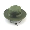 Bérets de Camouflage tactique pour hommes, chapeau seau militaire Boonie, casquettes de l'armée, Sports de plein air, pêche au soleil, randonnée, chasse