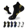 36 par Men Athletic Socks Low Cut Cotton Comfort Cushion Breattable Running Basketball Football Workout Sport 240104