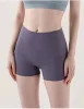 2024 lulemone shorts Shorts de yoga Shorts actifs pour femmes Vêtements de course Pas de ligne en T Nu Élastique Serré Sports pour femmes Shorts de yoga multicolores Short taille haute