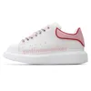 Casual Designer Schoenen Dames Heren Wit Glad Kalfsleer Grote veters Platform Rubberen Zool Sneakers Zwart Roze Lichtblauw Ronde Neus Suede Jogging Wandeltrainer