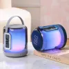 جديد TG376 Bluetooth مكبر صوت RGB الملونة مضخم الصوت تحت الصوت لاعب محمول لاعب صغير مقاوم للماء TF USB FM TWS في الهواء الطلق