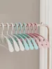 Hangers Windproof Drop Traceless Household Plastic Thick Drying Clothes Hanger Dry And Wet