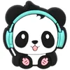 Panda Croc Charms Gibbits Bundle karışımı Toplu Ayakkabı Aksesuarları Bileklik Bilezik Partisi Hediyeler