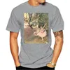 Edgar Degas Men T-Shirt의 꽃 꽃다발 (The Star The Ballet) 셔츠를 가진 남자 T 셔츠 댄서