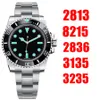 NF Top 116610 126610 Luxury Sports Watches for Men Business ETA 2836 3135 3235 Automatic 904L Stainless Steel Black Luminous Water275l