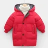 Enfants Manteaux Bébé Garçons Vestes Mode Filles Chaudes À Capuchon Combinaison De Neige Pour 3-10Y Adolescents Enfants Épais Longs Vêtements D'extérieur Enfants Vêtements D'hiver 240103