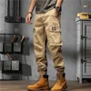 Pantalones Cargo Hombre Harem Pantalones militares tácticos Cargo para hombres Techwear alta calidad al aire libre Hip Hop trabajo pantalones apilados 240103