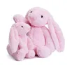 Animali di peluche morbidi per bambini coniglietto lungo orecchio coniglio che dorme simpatico cartone animato peluche bambole di peluche per bambini regalo di compleanno9768084