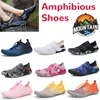 Anti-slip aqua skor kvinnors mäns snabbtorkade surfing utomhus andningsbara mesh vattenskor strand sneakers dykning strumpor icke-halkslipar simning simning vatten strand avslappnad