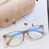 Designer sunglasses men designer shades reading glasses 1:1 acetate frame square clear lens luxury ready eyeglasses with case CH3414 sunglasses for women