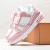 Designer män sneaker virgil tränare casual skor låg kalvskinn läder abloh vit grön röd blå överlägg plattform utomhus kvinnor sneakers storlek 36-45 11