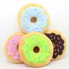 Dog Toys Chews Christmas Plush Donuts Squeak Dog Toys for Small Dogs Fit for All Puppy Pet Sound Toy Funny Chew Molar Cute Toy Pets Supplies