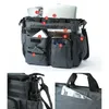 Высококачественные мужские многофункциональные сумки через плечо, повседневный деловой портфель, большой вместительный мужской рюкзак, дорожная сумка 240104