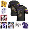 Personaliseer 5 Jayden Daniels College Football Jersey heren dames kinder jeugdtruien, allemaal gestikt