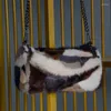 Marsupi Borsa coreana da donna invernale Borsa a secchiello rotonda in pelo di visone importato Moda Banchetto a spalla Pelliccia affascinante