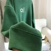 AL Sudadera con Capucha de línea Abierta y Cuello Redondo Corto para Mujer, Jersey Holgado para Mujer, Estatura pequeña, Chaqueta Informal de Manga Larga adelgazante