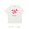 Harajuku hombres camiseta corazón deportivo camiseta 90s verano manga corta camiseta algodón casual camisetas Y2k ropa hip hop streetwear tops 240103