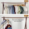 Cintres vêtements connecteurs de cintre crochets mini extension clips armoire organisatrice de rack de rack de coulage espace économisant la maison colorée