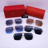 Óculos de sol de marca de alta qualidade óculos de sol de luxo para mulheres carta UV400 design viagem animais vertente óculos de sol caixa de presente 5 cores muito agradável