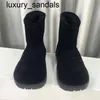 Botteg Venets Snap Snow Boots SONGER sheepskin fur integrated for women with soles short with anti slip plush cotton shoesQQ