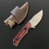 Special offerBM BM15017 Survival Straight Knife 8Cr13Mov Satin Drop Point Blade Full Tang Rosewood Handle Outdoor Camping Hiking Fixed Blade Knives