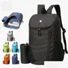 Outdoor Bags Lu Folding Backpack Schoobag For Teenager Big Laptop Bag Waterproof Nylon Foldable Backpacks Sports 6 Colors Hiking Dro Dhlro