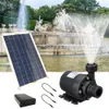 Tillbehör Luftpumpar Tillbehör 800LH 50W Solar Submerible Aquarium Water Pump Ultraquiet Fish Pond Water Fountain Pump For Home Small Fish