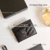 Bolsa de desenhista Top Quality Designer Card Titulares Bolsa Moda Mulheres Homens Luxo Bolsas Caviar Couro com Caixa Y Dupla Face Cartões de Crédito Moeda Mini Carteiras