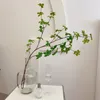 Dekorative Blumen 2 Stücke Künstliche Ficus Zweig Pflanze Faux Grün Zweige Blatt Für Frische Pastoralen Stil Shop Garten Büro Hause Bankett