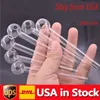 Voorraad In Usa Oliebrander Glazen Pijp Tabak Kruid Nagels Water Handpijpen Rookaccessoires 4 Inch Dikke Pyrex Draagbare Roken Testpijpen 100 stks/doos