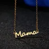 Dzień Matki List Matki Naszyjnik Kobieta 3 Kolory Matki Nazwisko Naszyjnik Spersonalizowany Biżuteria Nowy prezent 240104