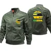 Ayrton Senna Hełm Bomber Kurtka MA-1 Pilot Air Mens Streetwear Winter Płaszcze 5xl męskie kurtki parkas S-5xl 240103