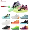 LaMelo LaFrance Ball MB.02 bottes de basket-ball hommes mi-haut chaussures d'extérieur respirantes et durables Buzz City femmes chaussures d'entraînement