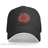 Ball Caps Flower Doodle Mandala Cap Baseball Fashion Luxury Man Hat Women Men's