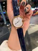 2024 novo relógio feminino moda balão romano quartzo esporte 36mm ouro e vestido sier relógio feminino jar caixa de aço inoxidável fivela original couro casual