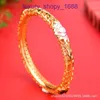 Car tires's popular Luxury Designer bracelet Enamel Hollow Bracelet Inlaid with Open Closed Clip Ethnic Style Girl Have Original Box