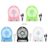 Electric Fans Portable LED Light Mini Fan Air Cooler Mini Desk USB Fan Third Wind USB Fan Rechargeble ABS Portable Office Outdoor Home YQ240104