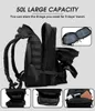 30L; 50L大容量男性軍事戦術バックパック3pソフトバックアウトドア防水バッグハイキングキャンプ狩猟バッグ240104