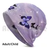 Berets y Las Mariposas (Purple) Hat 983 Butterflies Pretty Blite блески блесток