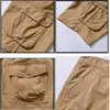 Hommes Shorts Cargo hommes été décontracté multi-poches Hip Hop Joggers ensemble militaire pantalon court pantalons de survêtement grande taille 38