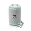 Tg291 alto-falante bluetooth áudio sem fio portátil poderoso alto baixo ao ar livre alta fidelidade tf rádio fm com luz led